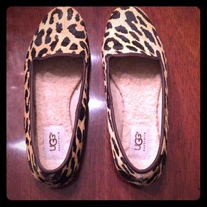 UGG leopard loafers